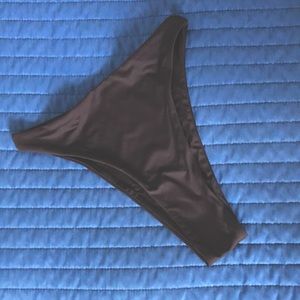 NWT Toluca Luna Midi Bikini Bottom Brown